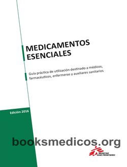 Medicamentos esenciales books médicos